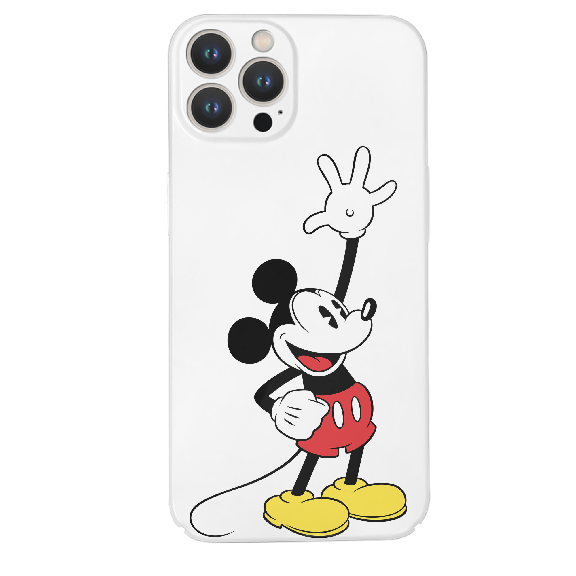 （画像用） ミッキーマウス Mickey Mouse 【iPhone 14シリーズ対応】ハードケース